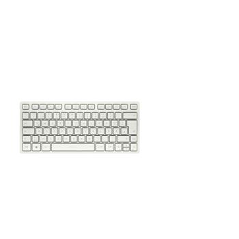 CHERRY KW 7100 MINI BT MILK WHITE   WRLS (JK-7100DE-0)
