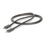 STARTECH 3ft 1m Thunderbolt 4 Cable 40Gbps 100W PD 4K/8K Video Intel-Certified Compatible w/ Thunderbolt 3/USB 3.2/ DisplayPort (TBLT4MM1M)