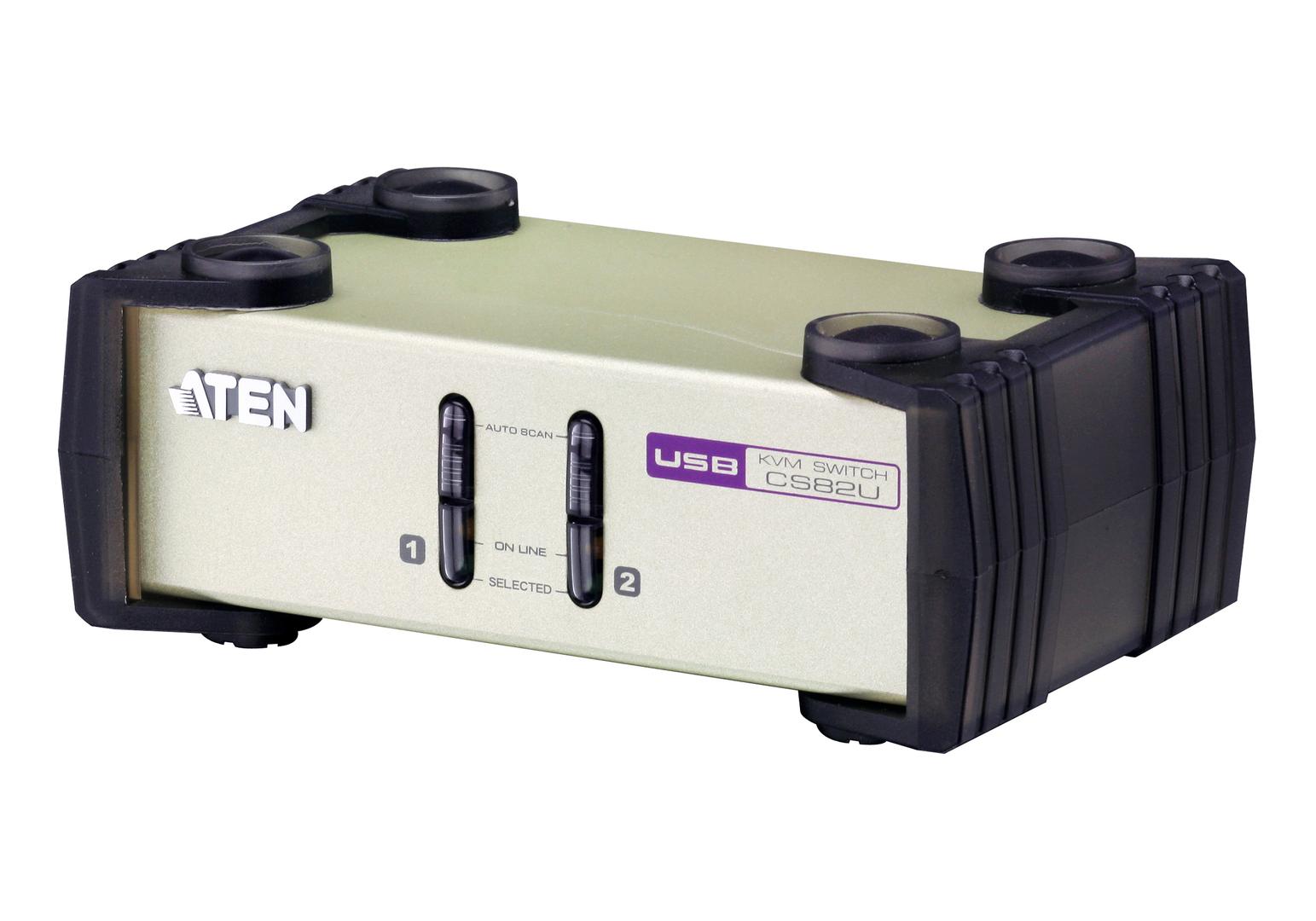ATEN - CS82U - KVM-svitsj - 2 porter