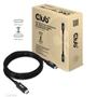 CLUB 3D USB4 GEN3X2 TYPE-C BI-DIRECTIONAL CABLE 8K60HZ DATA 40GBPS PD 240W 48V/5A EPR M/M 2M/6.56FT