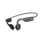 Shokz OpenMove Trådløse Hodetelefoner, On-Ear (grå) PremiumPitch 2.0+, 6 timer batterilevetid, IP55, Quick Charge, Open-Ear Design