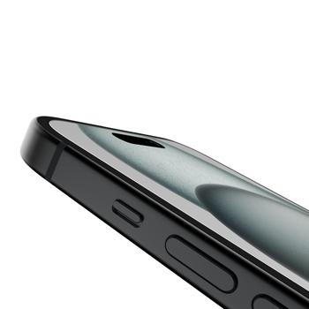 BELKIN ScreenForce - Schermbeschermer voor mobiele telefoon - behandeld - glas - voor Apple iPhone 15 (OVA135ZZ)