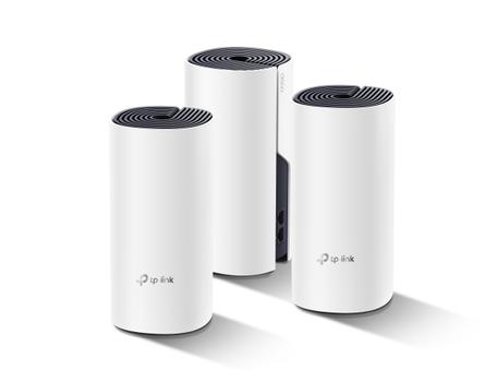TP-LINK Deco P9 - Wi-Fi system (3 routers) - up to 6,000 sq.ft - GigE - 802.11a/ b/ g/ n/ ac,  Bluetooth 4.2 - Dual Band (DECO P9(3-PACK))