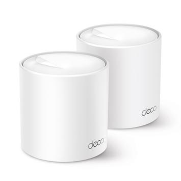 TP-Link Deco X60 - Wi-Fi-system - Wi-Fi 6 - stasjonær (DECO X60(2-PACK))
