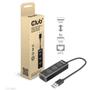 CLUB 3D USB 3.2 Gen1 Type A 3-Ports Hub with Gigabit Ethernet