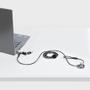 STARTECH Nano Laptop Cable Lock 6ft Anti-Theft Keyed Lock Security Cable Locks Nano Slot Notebooks Steel Cable Lock For Laptop (NANOK-LAPTOP-LOCK)