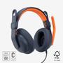 LOGITECH ZONE LEARN - CLASSIC BLUE WW-9006 OVER EAR AUX ACCS (981-001389)