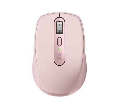 Logitech MX Anywhere 3S - mus - Bluetooth - rosa (910-006931)