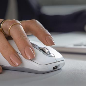 Logitech MX Anywhere 3S - mus - Bluetooth - rosa (910-006931)