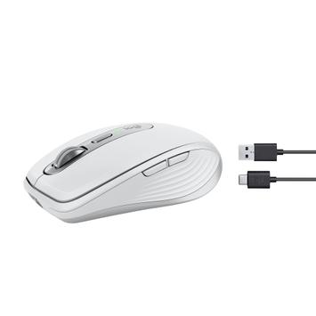 Logitech MX Anywhere 3S - mus - Bluetooth - blekgrå (910-006930)