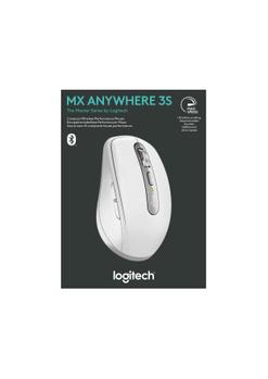 Logitech MX Anywhere 3S - mus - Bluetooth - blekgrå (910-006930)