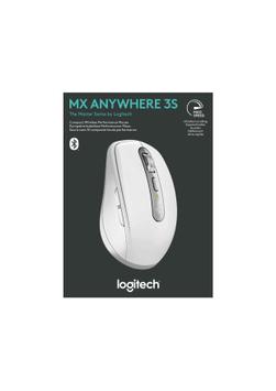 Logitech MX Anywhere 3S - mus - Bluetooth - blekgrå (910-006930)