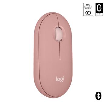 LOGITECH Pebble Mouse 2 M350s TONAL ROSE (910-007014)
