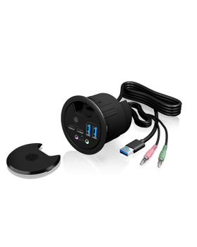 ICY BOX 5000 Mbit/S Anthracite (IB-HUB1403B)