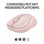 LOGITECH M240 Silent Bluetooth Mouse Rose (910-007121)
