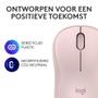 LOGITECH M240 Silent Bluetooth Mouse Rose (910-007121)