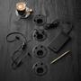 POWERDOT 12 - 1 eluttag typ F, 1 USB-A laddare 12W, 1 data, svart