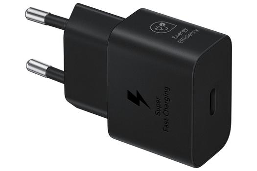 Samsung EP-T2510X strømadapter - med datakabel - 24 pin USB-C - 25 watt (EP-T2510XBEGEU)
