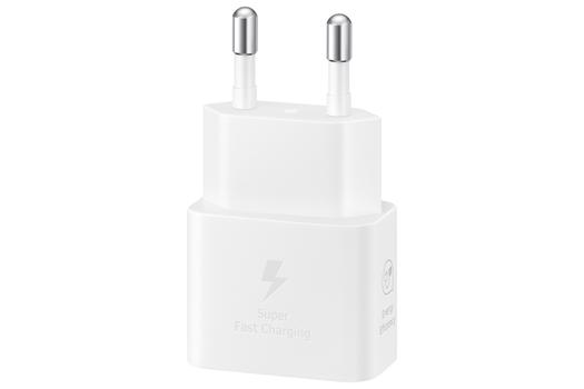 Samsung EP-T2510X strømadapter - med datakabel - 24 pin USB-C - 25 watt (EP-T2510XWEGEU)