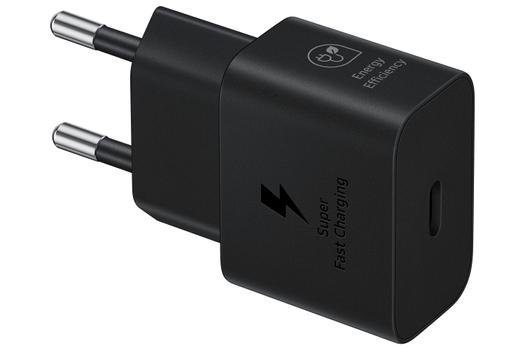 Samsung EP-T2510X strømadapter - med datakabel - 24 pin USB-C - 25 watt (EP-T2510XBEGEU)