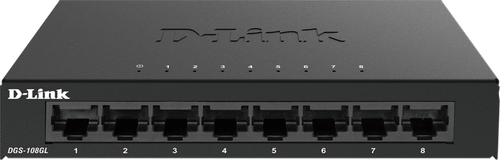 D-LINK 8-Port Gigabit Ethernet Metal (DGS-108GL/E)