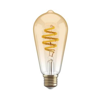 Hombli Smart Bulb ST64 CCT Filament (E27), Amber (HBEB-0212)