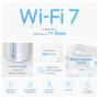 TP-LINK BE9300 Whole Home Mesh Wi-Fi 7 System Tri-Band 574Mbps at 2.4GHz + 2880Mbps at 5GHz + 5760Mbps at 6GHz (DECO BE65(2-PACK))