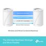 TP-LINK BE9300 Whole Home Mesh Wi-Fi 7 System Tri-Band 574Mbps at 2.4GHz + 2880Mbps at 5GHz + 5760Mbps at 6GHz (DECO BE65(2-PACK))
