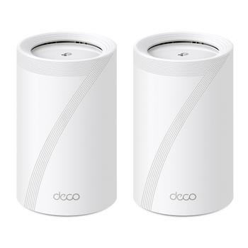 TP-LINK BE9300 Whole Home Mesh Wi-Fi 7 System Tri-Band 574Mbps at 2.4GHz + 2880Mbps at 5GHz + 5760Mbps at 6GHz (DECO BE65(2-PACK))