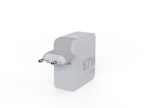 XTORM 67W GaN-Ultra Travel Charger/ USB-C PD Cable White (XVC2067)