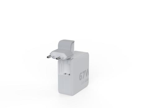 XTORM 67W GaN-Ultra Travel Charger/ USB-C PD Cable White (XVC2067)