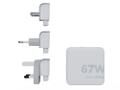 XTORM 67W GaN-Ultra Travel Charger/ USB-C PD Cable White (XVC2067)