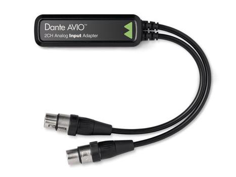 AUDINATE AVIO Analog 2Ch Dante Input Adapter | (ADP-DAI-AU-2X0)