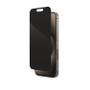 ZAGG / INVISIBLESHIELD iPhone 15 Pro Privacy Skjermbeskytter 2-veis personvernfilter, ripe-/knusebeskyttelse, antimikrobiell, berøringsfølsom