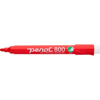 PENOL Whiteboardmarker Penol 800 rund rød (12818002*10)