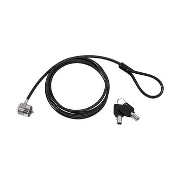 OEM Wirelås för Laptop, 1,70m, cylinderlås,  specialbeställning av lås (44445 / Special lås)