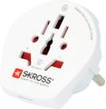 SKROSS World to Europe travel adapter - Bulk (white)