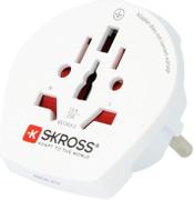 SKROSS World to Europe travel adapter - Bulk (white)