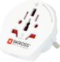 SKROSS World to Europe travel adapter - Bulk (white)