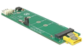 DELOCK Converter SATA pin 8 power receptacle > M.2 Key B slot