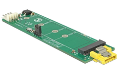 DELOCK Converter SATA pin 8 power receptacle > M.2 Key B slot
