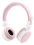 STREETZ foldable Bluetooth-headset, microphone, Bluetooth 4.1, pink