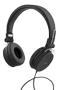 STREETZ headset for smartphone, microphone, 1-button, 1,5m, black