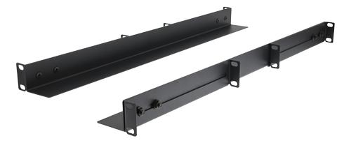 DELTACO adjustable L-profile for rack, 609 mm, 80-100 depth (19-AL8000)