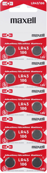 MAXELL LR43 10PK MF(5X2)BLISTER (11716900)