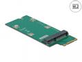 DELOCK Adapter M.2 Key B+M to Mini PCIe slot (PCIe / USB)