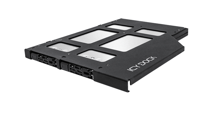 ICY DOCK ToughArmor MB852M2PO-B - bevegelig lagerrack - M.2 NVMe Card - PCIe (MB852M2PO-B)