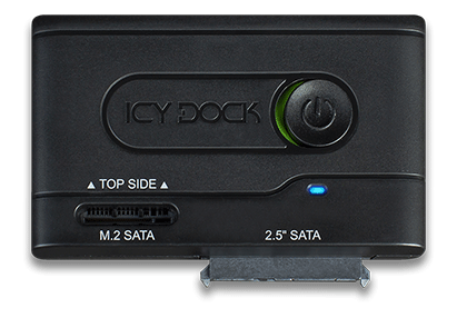 ICY DOCK 1x M.2 SATA or 2.5" SATA SSD to USB 3.2 Gen1 (5Gbps) UASP ada (MB031U-1SMB)
