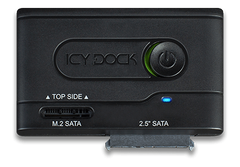 ICY DOCK Adapter IcyDock 1x M.2 SATA or 2.5" SATA SSD to USB 3.2 Gen1