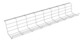 KONDATOR Cable management tray - 72 cm - silver